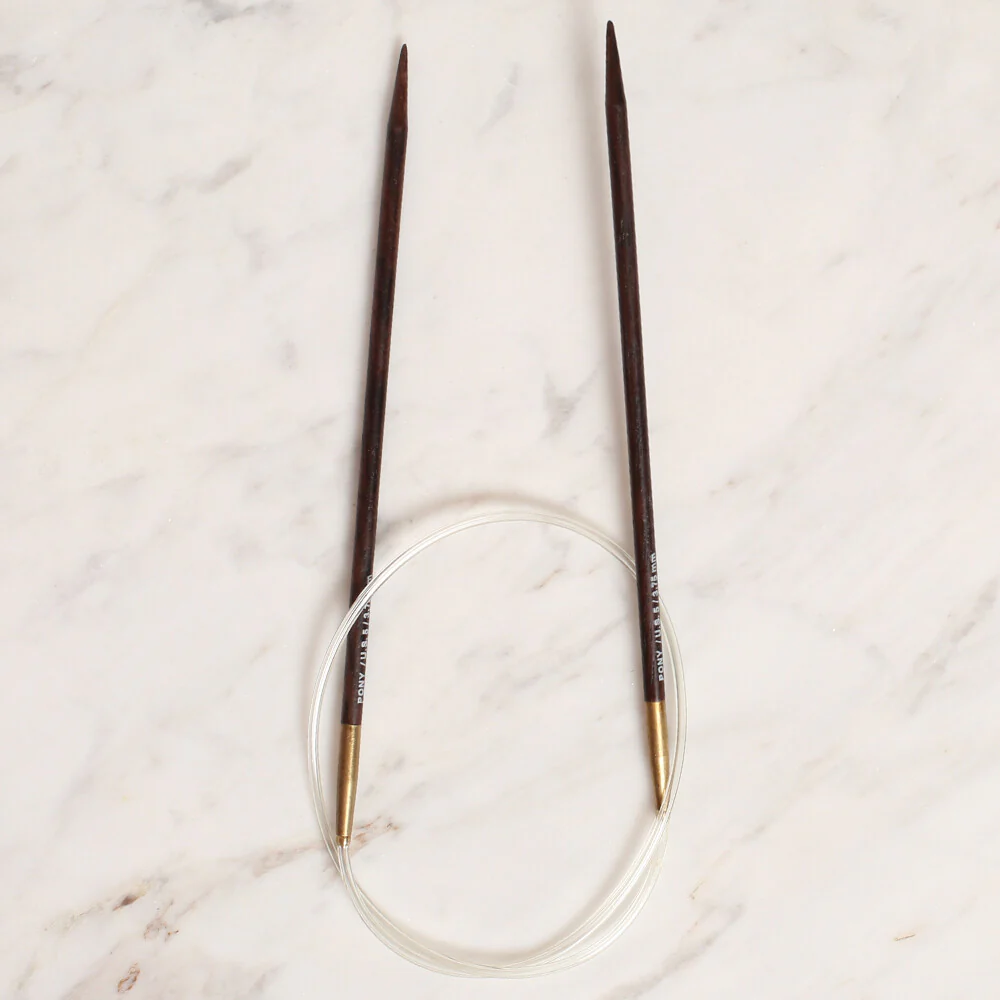 Pony Rosewood 3.75 mm 60 cm Circular Needle - 48808 - Image 2