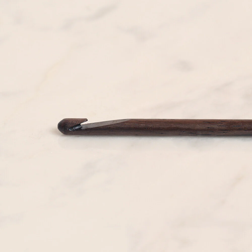 Pony Rosewood 4 mm 15 cm Rosewood Crochet Hook - 44901 - Image 3