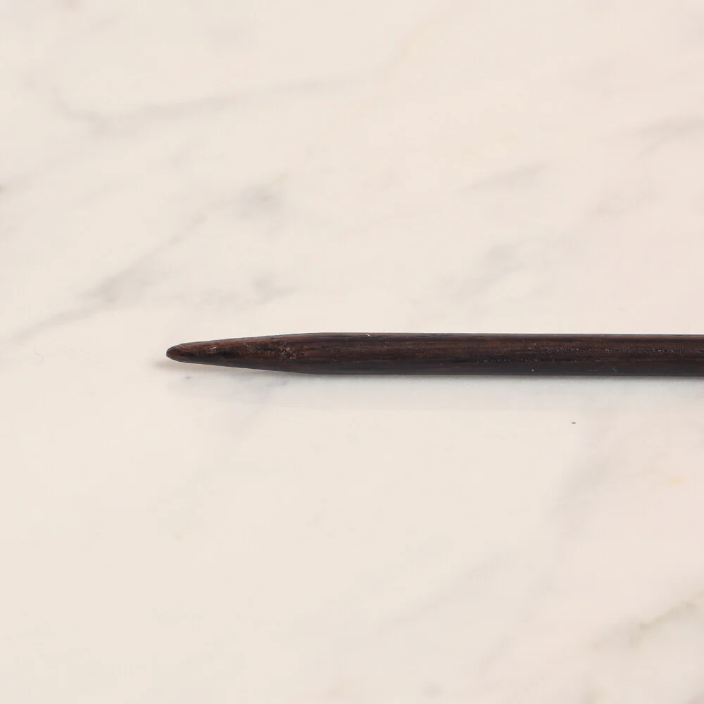Pony Rosewood 4 mm 20 cm Rosewood Double Pointed Needles, Set of 5 - 36810 - Image 3