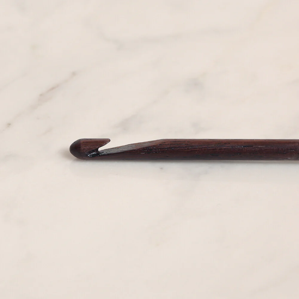 Pony Rosewood 4.5 mm 15 cm Rosewood Crochet Hook - 44902 - Image 3
