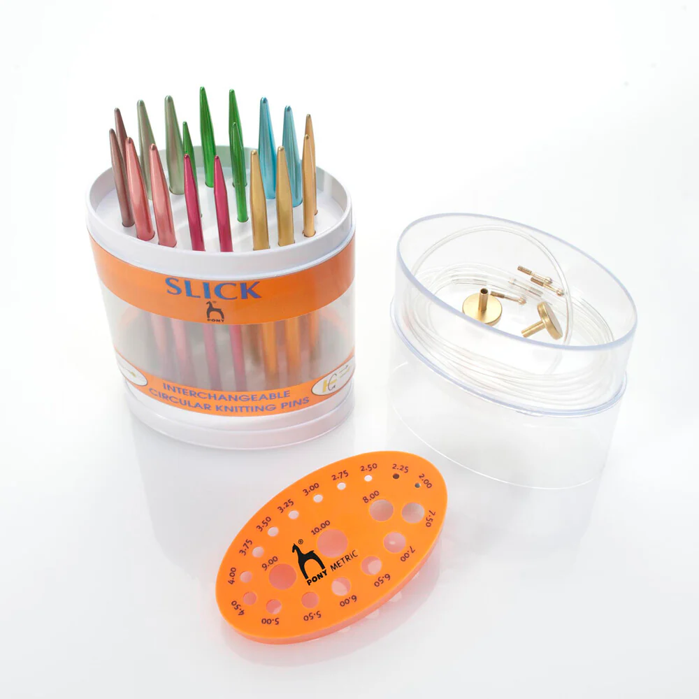 Pony Slick Aluminium Interchangeable Circular Needles - 56902 - Image 5