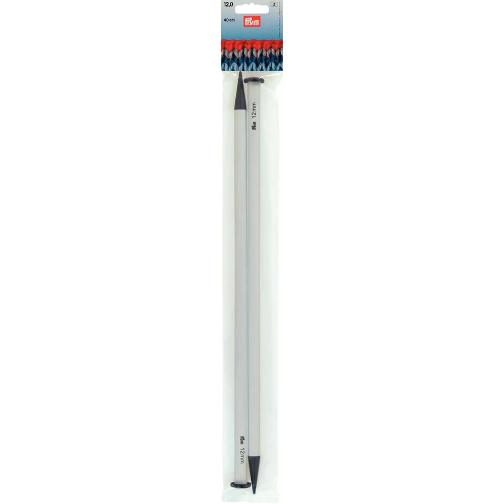 PRYM 12 mm 40 cm Plastic Knitting Needles -  218233