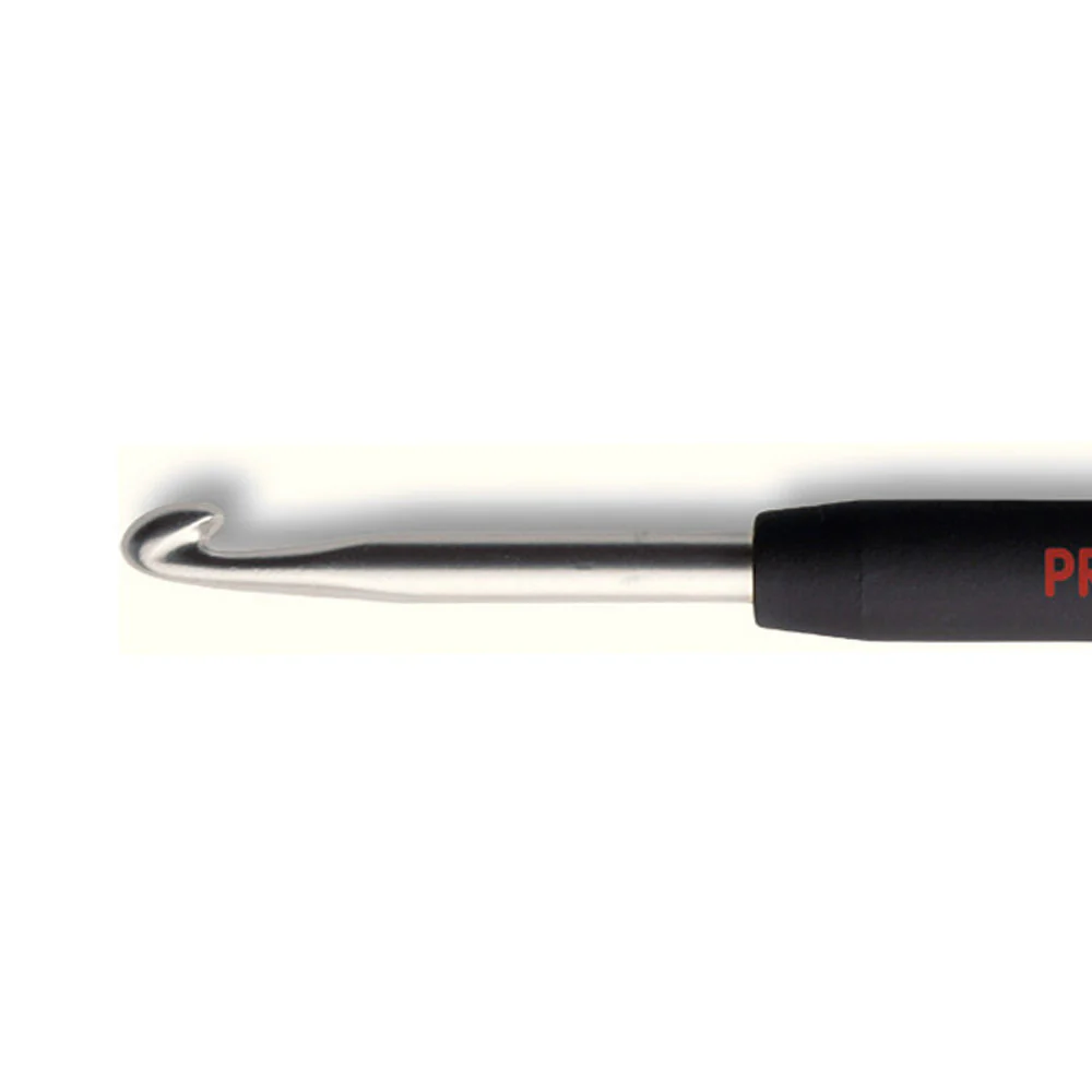Prym 3.5 mm 14 Cm Aluminium Crochet Hook For wool with Soft Handle - 195175 - Image 2