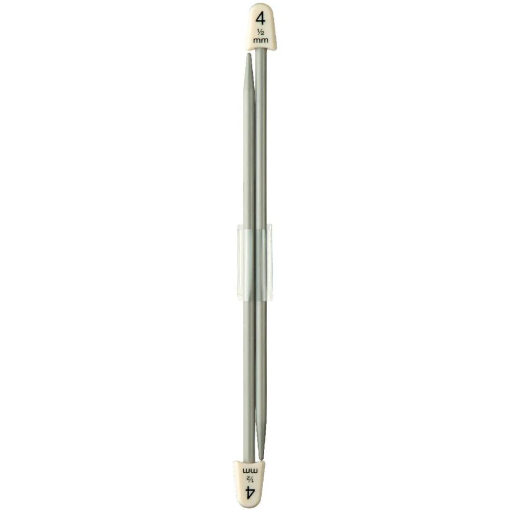 PRYM 4.5 mm 17 cm Aluminium Knitting Needles - 191418