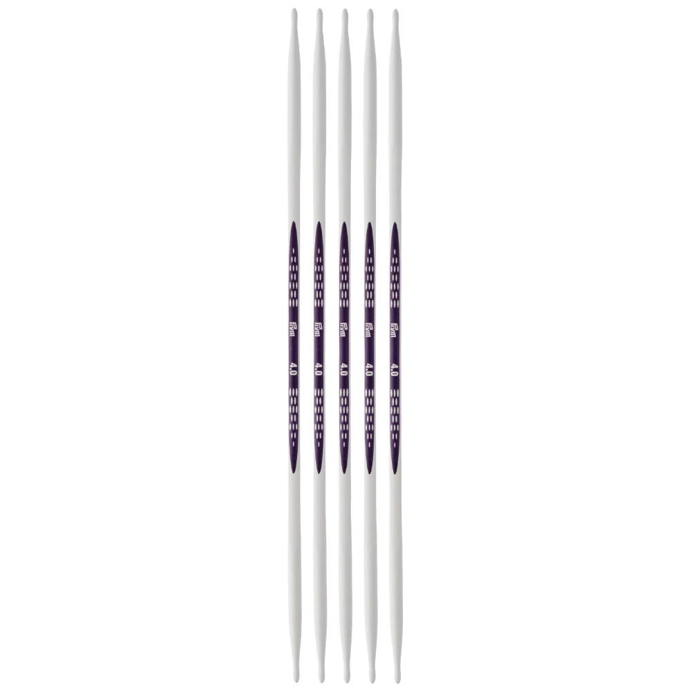 PRYM Ergonomics 4 mm 20 cm Double Pointed Knitting Needle, Set of 5 - 194204