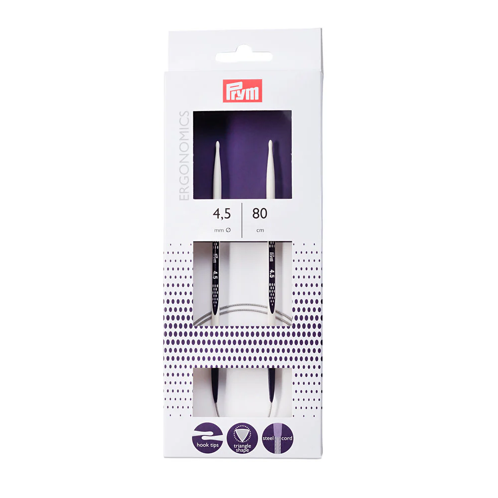 PRYM Ergonomics 4.5 mm 80 cm Circular Knitting Needle - 215805 - Image 2