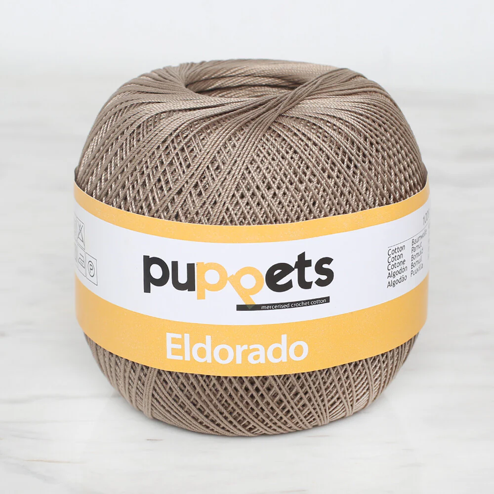 Puppets Eldorado No:16 100 gr Lace Thread, Mink - 00392