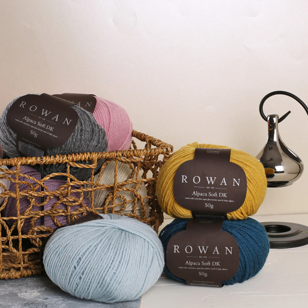 Rowan Alpaca Soft DK Yarn, Sky Blue - 00224 - Image 3
