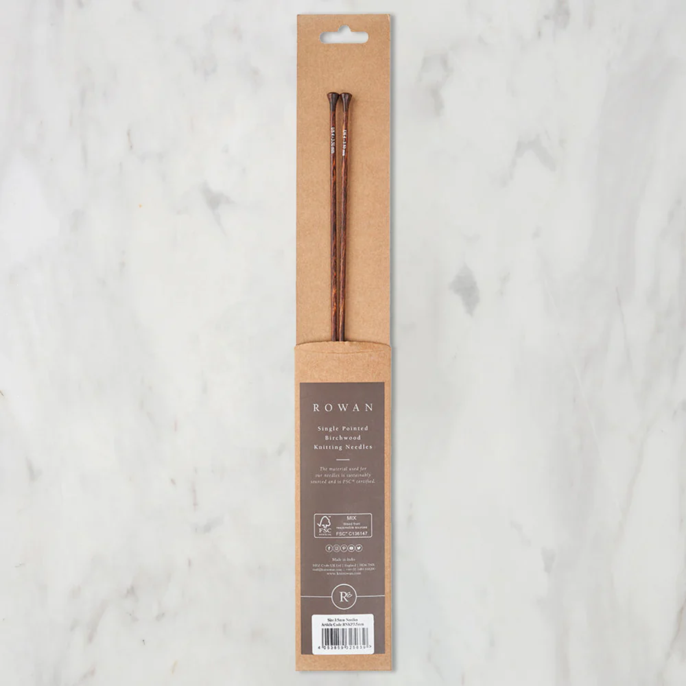 Rowan Birch Wood 35 cm Knitting Needle 3.25 mm