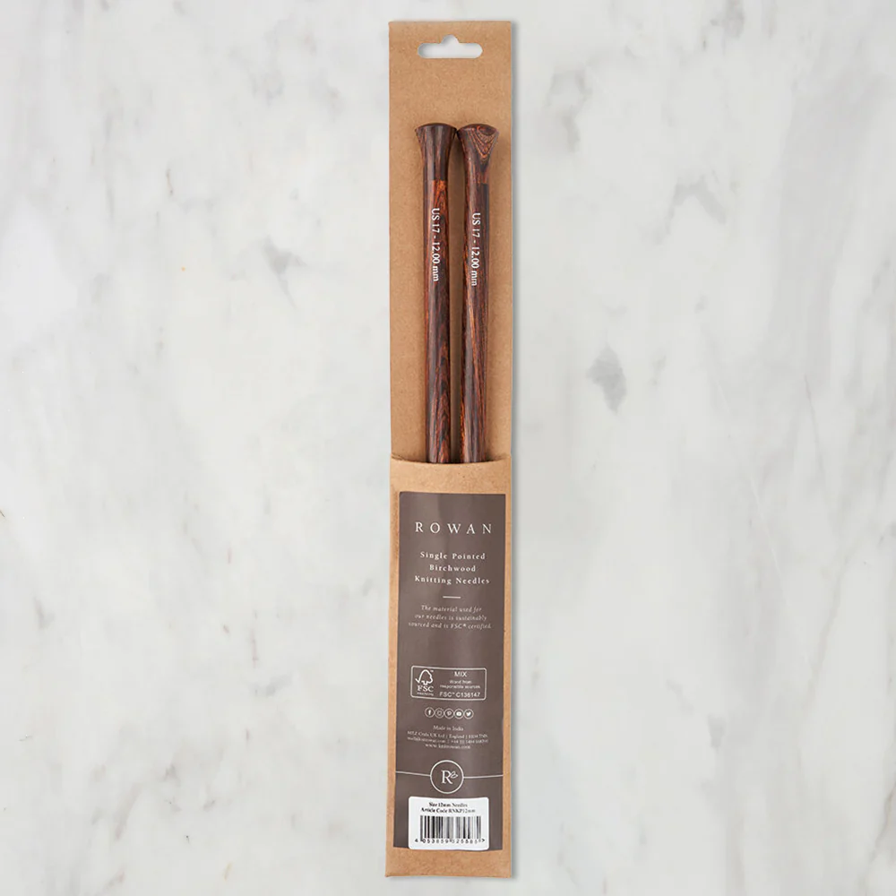 Rowan Birch Wood 35 cm Knitting Needle 5.5 mm