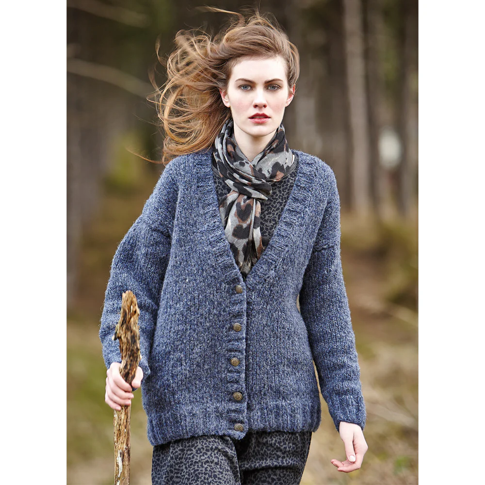 Rowan Brushed Fleece Yarn, Peak - 268 - Image 3
