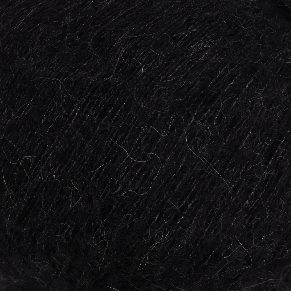 Rowan Cashmere Haze 25gr Hand Knitting Yarn, Black - 707 - Image 2