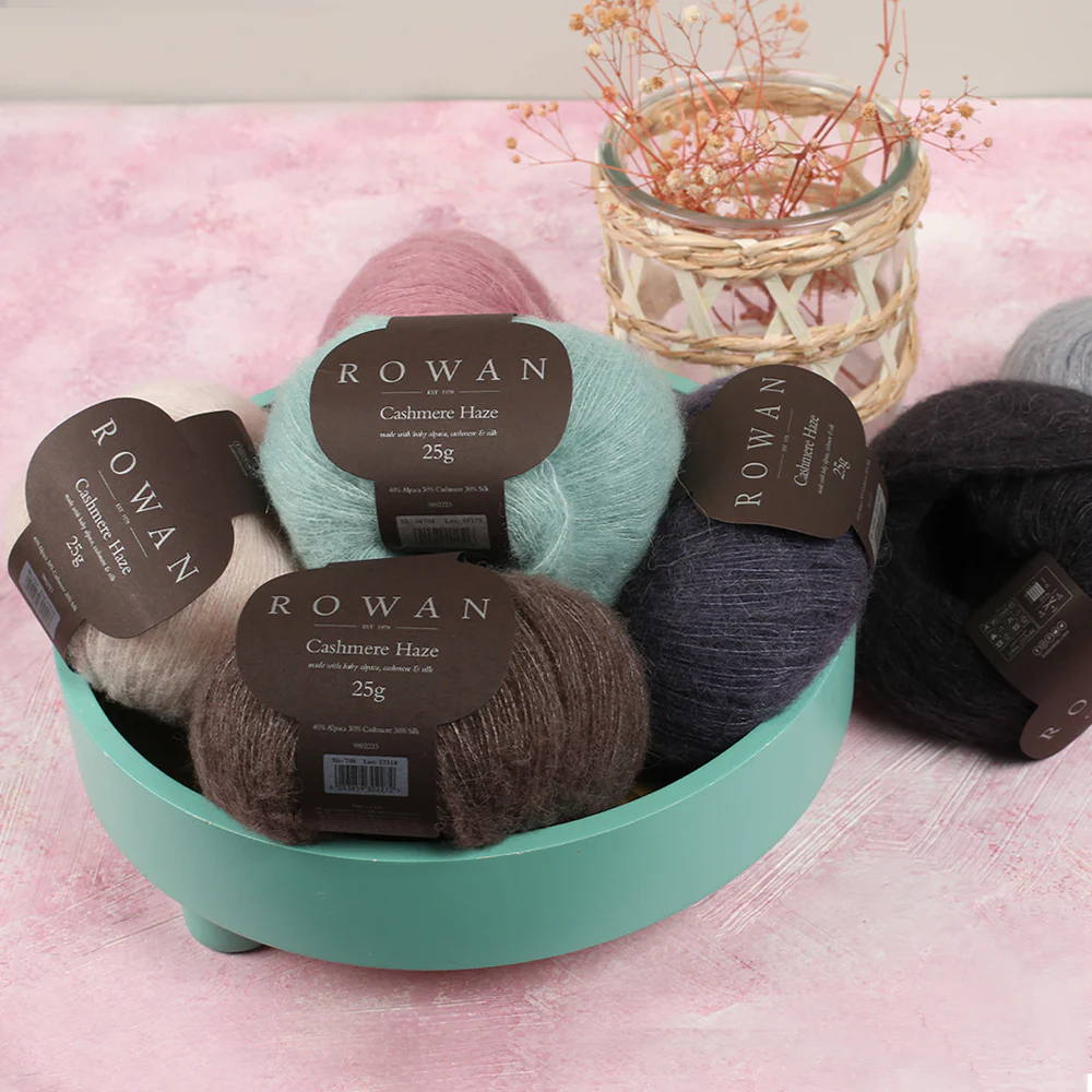 Rowan Cashmere Haze 25gr Hand Knitting Yarn, Grey - 706 - Image 4