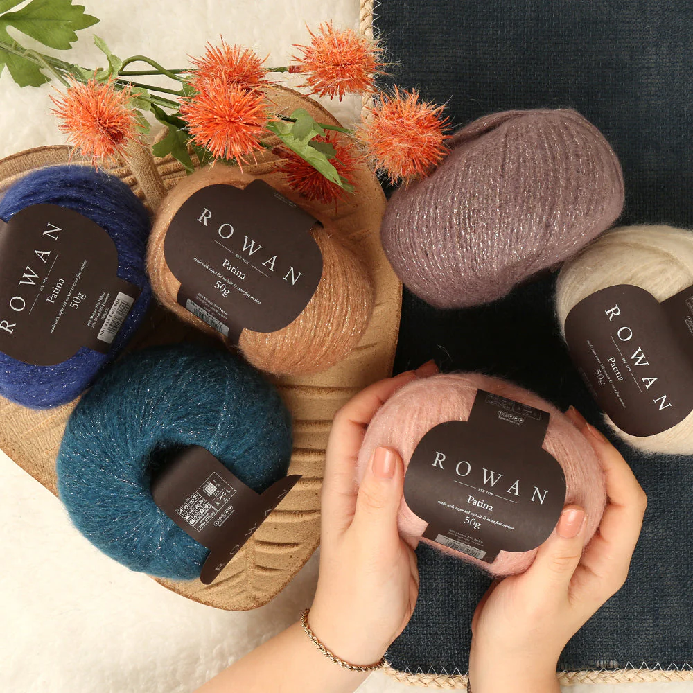 Rowan Selects Patina Hand Knitting Yarn Sapphire - 414 - Image 3