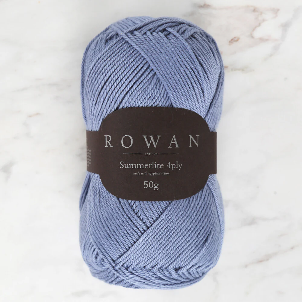 Rowan Summerlite 4Ply Yarn, Blue - 00424