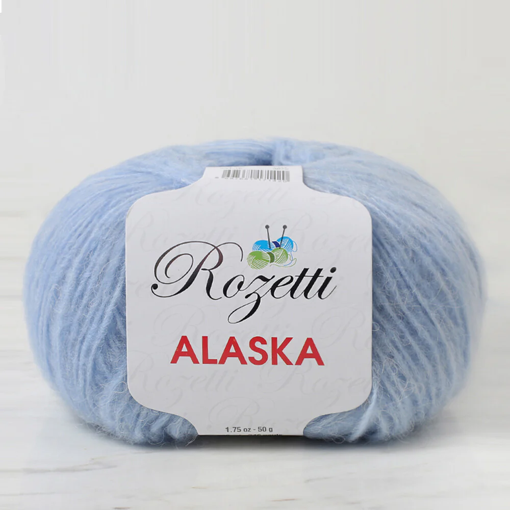 Rozetti Alaska Knitting Yarn, Baby Blue - 231-16