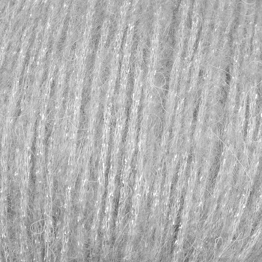 Rozetti Tılsım Glittery Hand Knitting Yarn Grey - 362-12 - Image 2