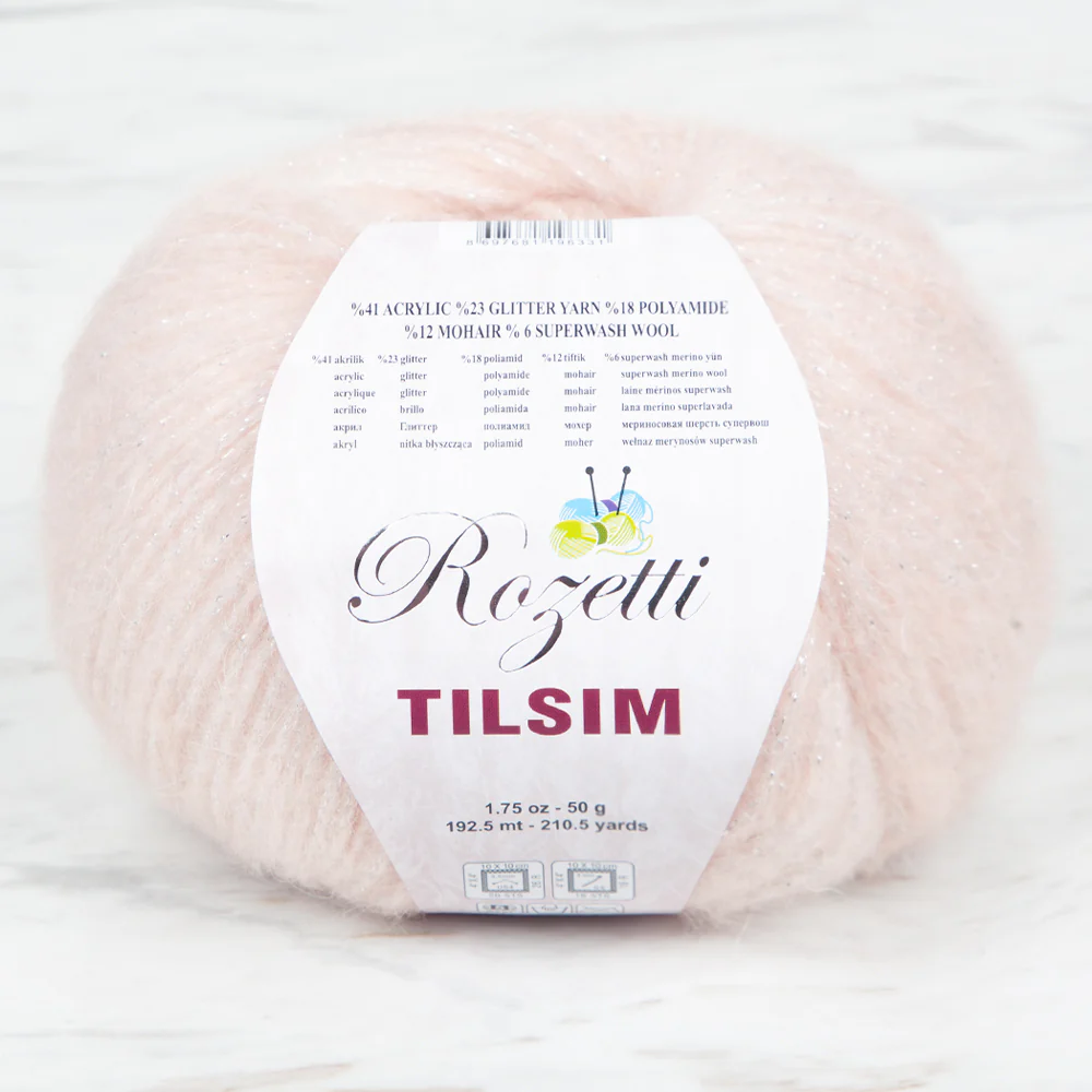 Rozetti Tılsım Glittery Hand Knitting Yarn Powder - 362-04