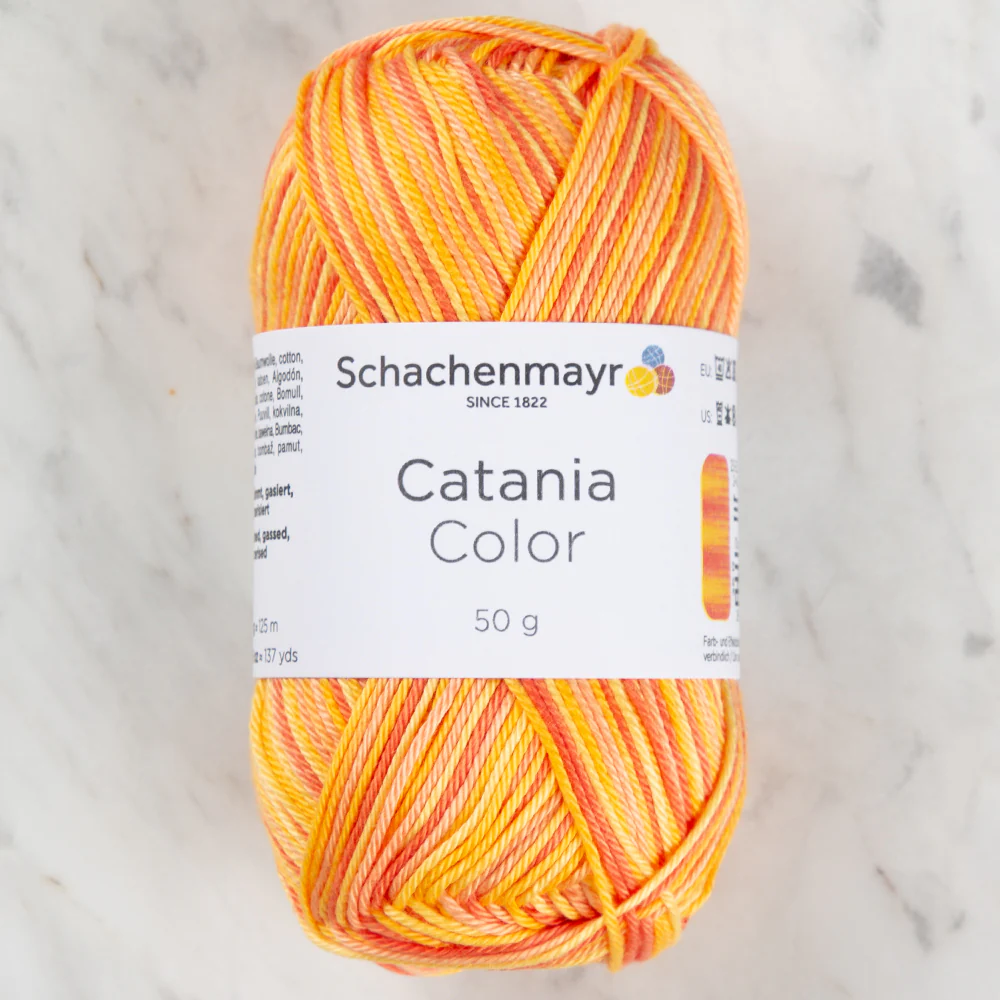 Schachenmayr Catania Color 50g Yarn, Variegated - 9801780-0228