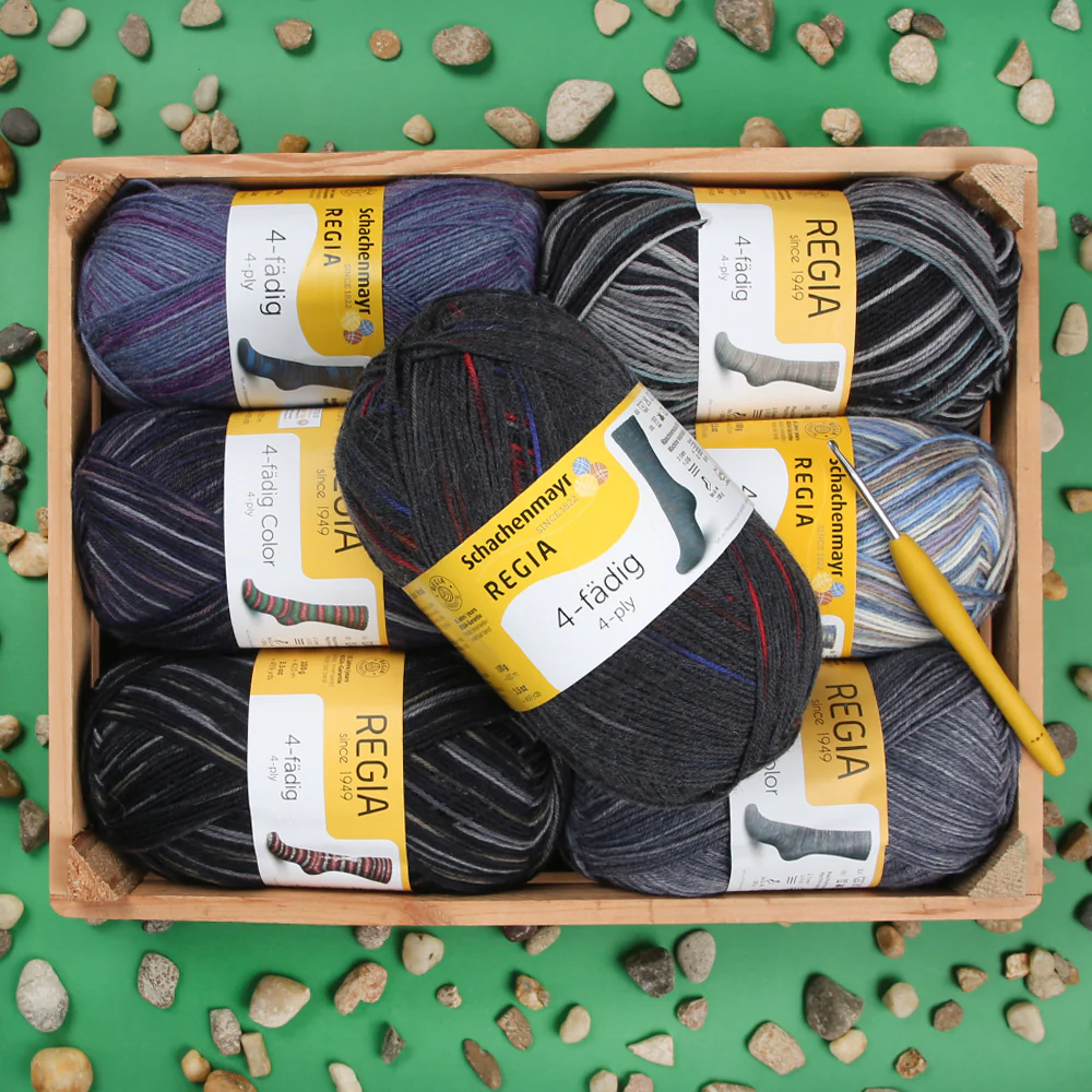 Schachenmayr Regia 4-Ply 100gr Color Sock Yarn, Multi Colors - 05030 - Image 3