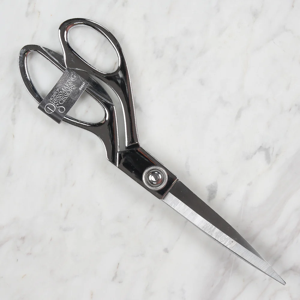 Sew Tasty Tailor Fabric Scissors Silver B4847