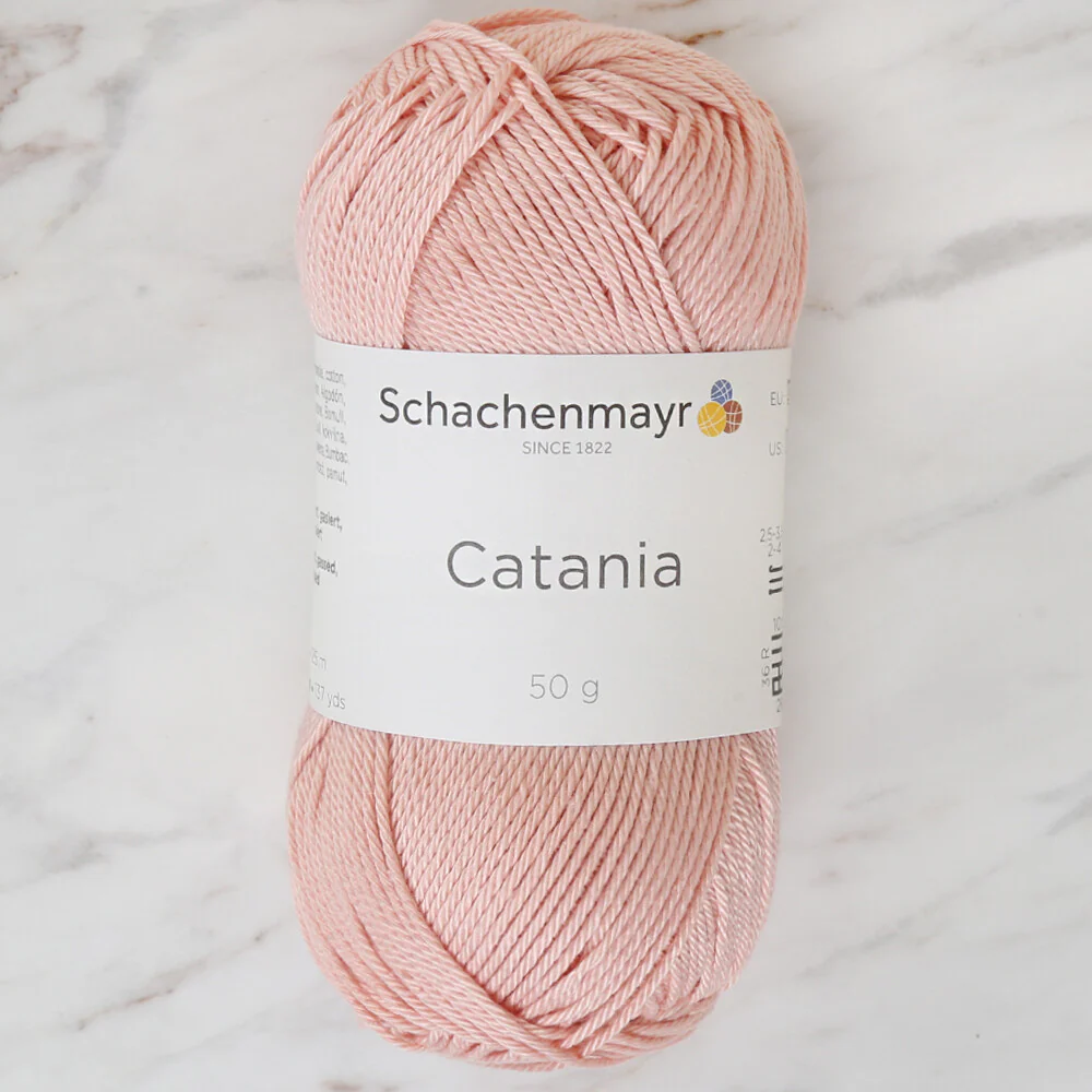 Schachenmayr Catania 50gr Yarn, Light Salmon - 00433