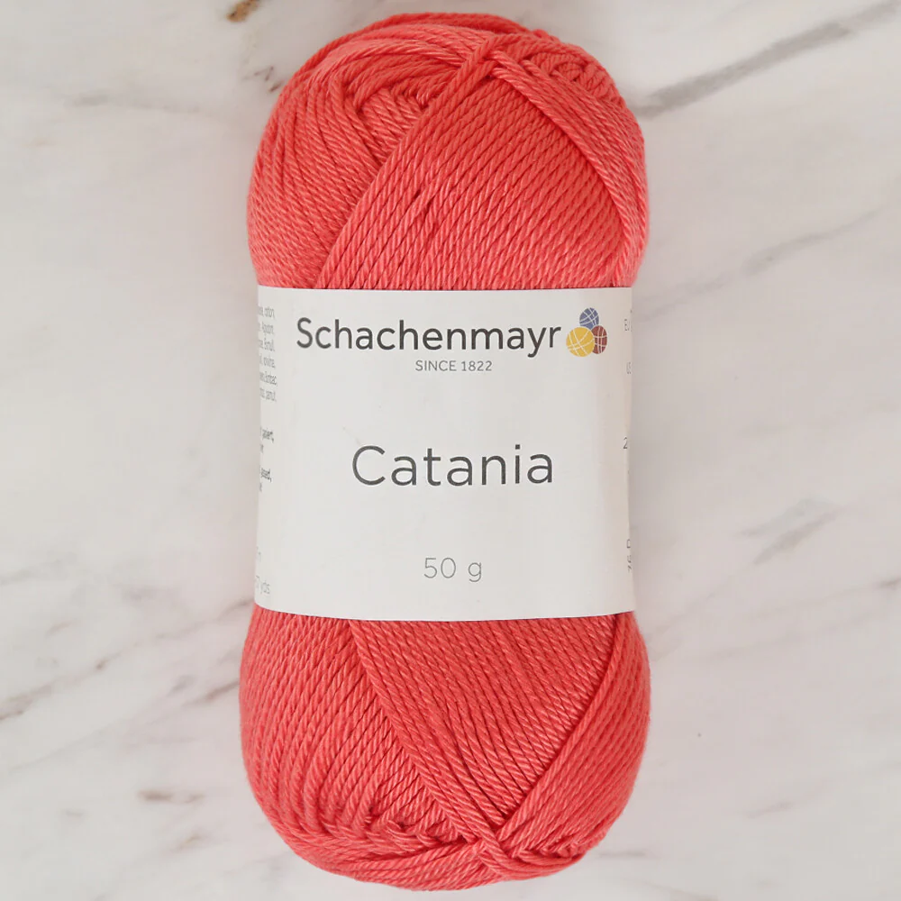 Schachenmayr Catania 50gr Yarn, Orange - 00252