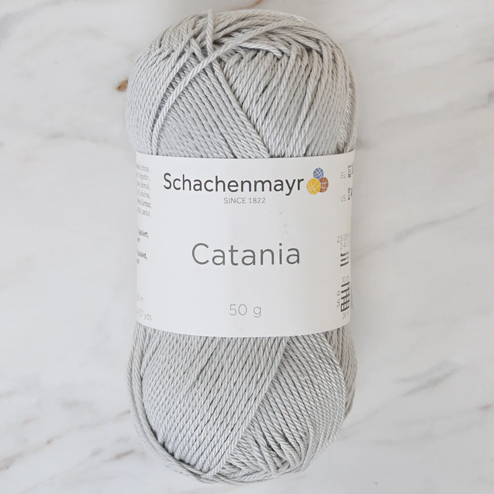 Schachenmayr Catania 50g Yarn, Grey - 9801210-00172