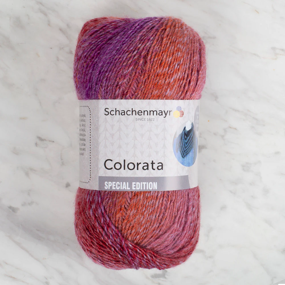 Schachenmayr Colorata Knitting Yarn, Variegated - 9891943 - 00081