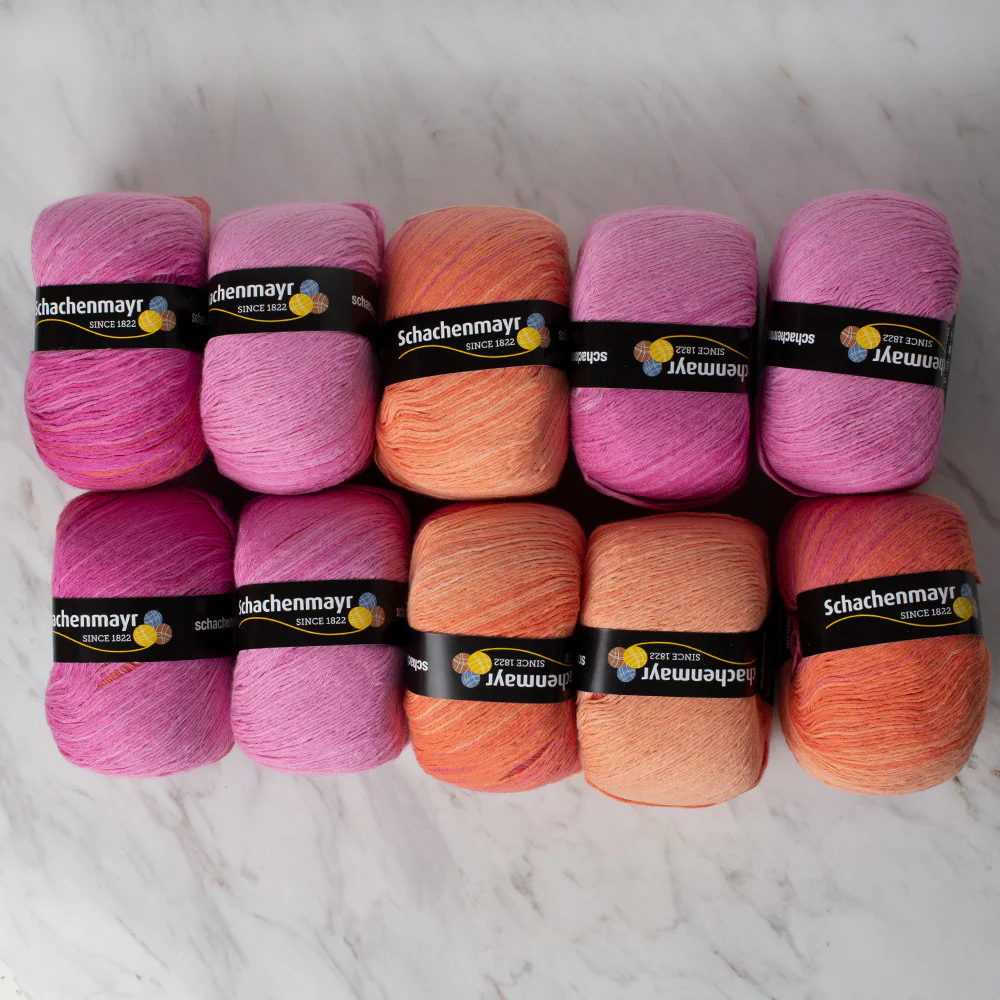 Schachenmayr Fashion Tahiti 50 gr Knitting Yarn, Variegated - 9811776 - 07690 - Image 3