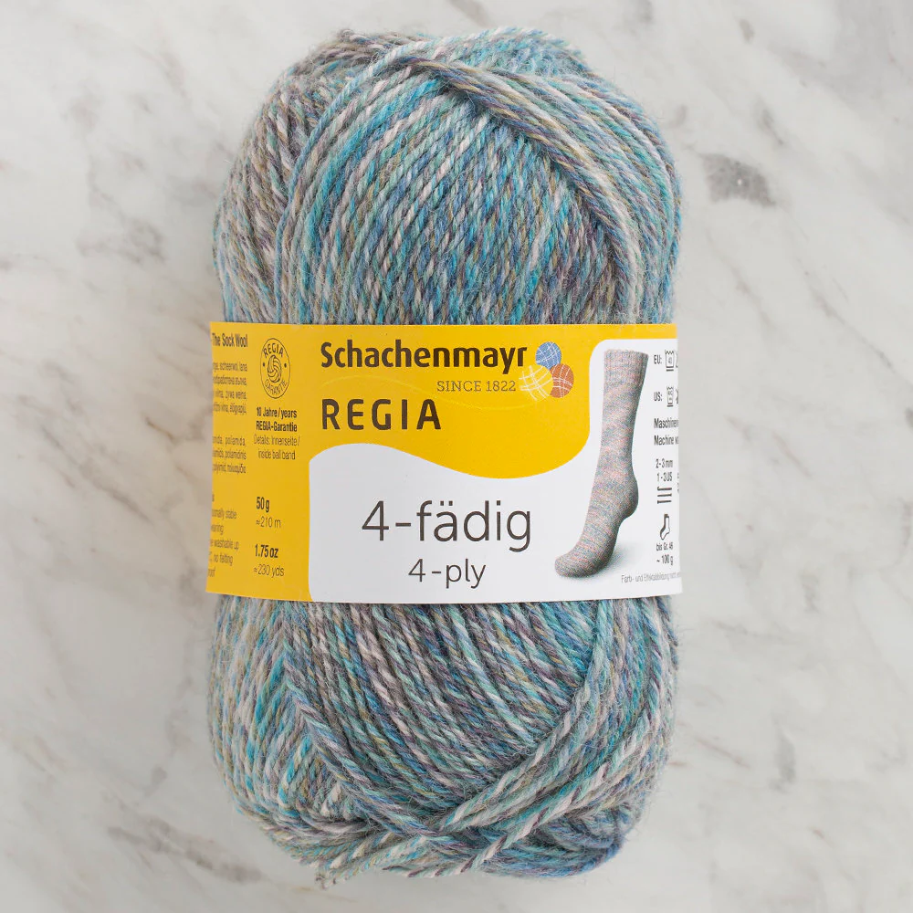 Schachenmayr Regia 4-Ply 50gr Color Sock Yarn, Variegated - 02846