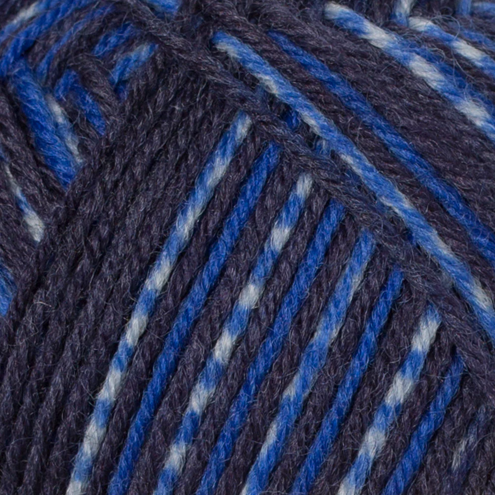 Schachenmayr  Regia 4-Ply 50gr Color Sock Yarn, Multi Blue - 9801281-02265 - Image 2