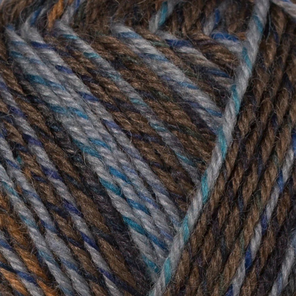Schachenmayr  Regia 4-Ply 50gr Color Sock Yarn, Multi Brown - 9801281-03733 - Image 2
