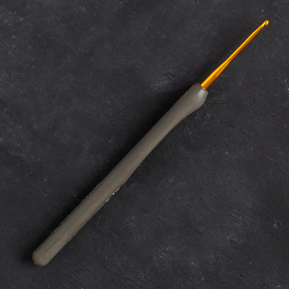 Tulip Etimo 2 mm Crochet Hook with Soft Handle - Brown - T15-200e - Image 2