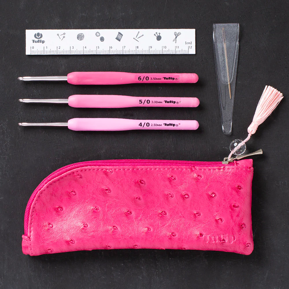 Tulip Etimo Rose Crochet Hook with Soft Cushion  Set - Ter-15e - Image 2