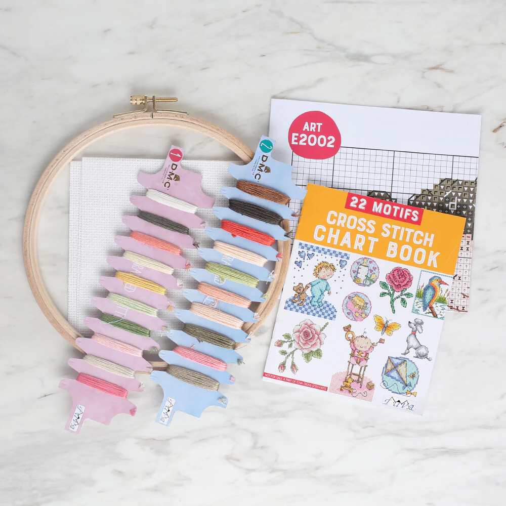 Tuva Cross Stitch Kit, Loves Reading- E2002 - Image 3