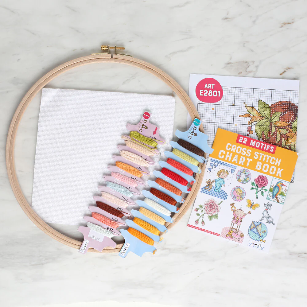Tuva Cross Stitch Kit, Lucie & Charlie - E2801 - Image 3