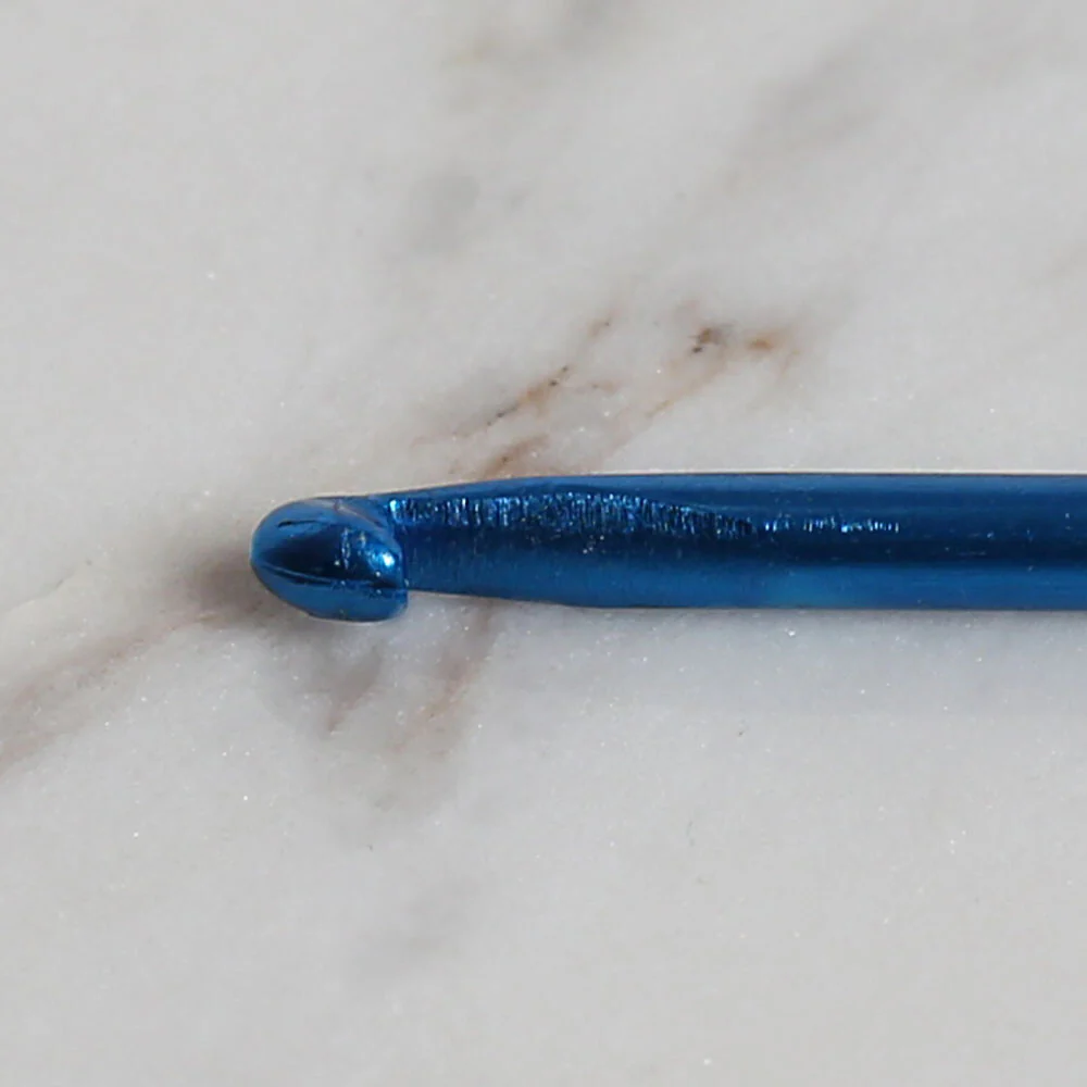 Yabalı 3mm 35 cm Crochet Hook with Measure, Blue - YBL-348 - Image 3