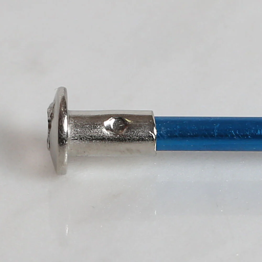 Yabalı 3mm 35 cm Crochet Hook with Measure, Blue - YBL-348 - Image 4