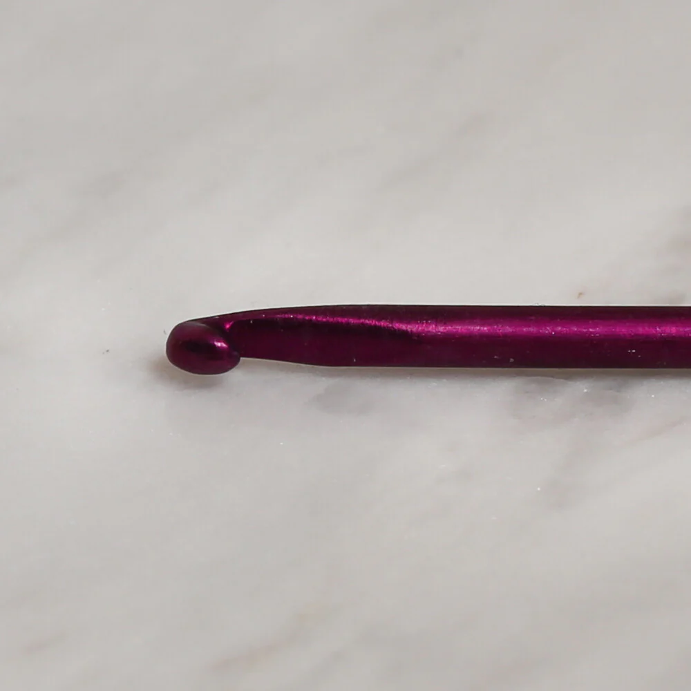 Yabalı 3mm 35 cm Crochet Hook with Measure, Purple - YBL-348 - Image 3