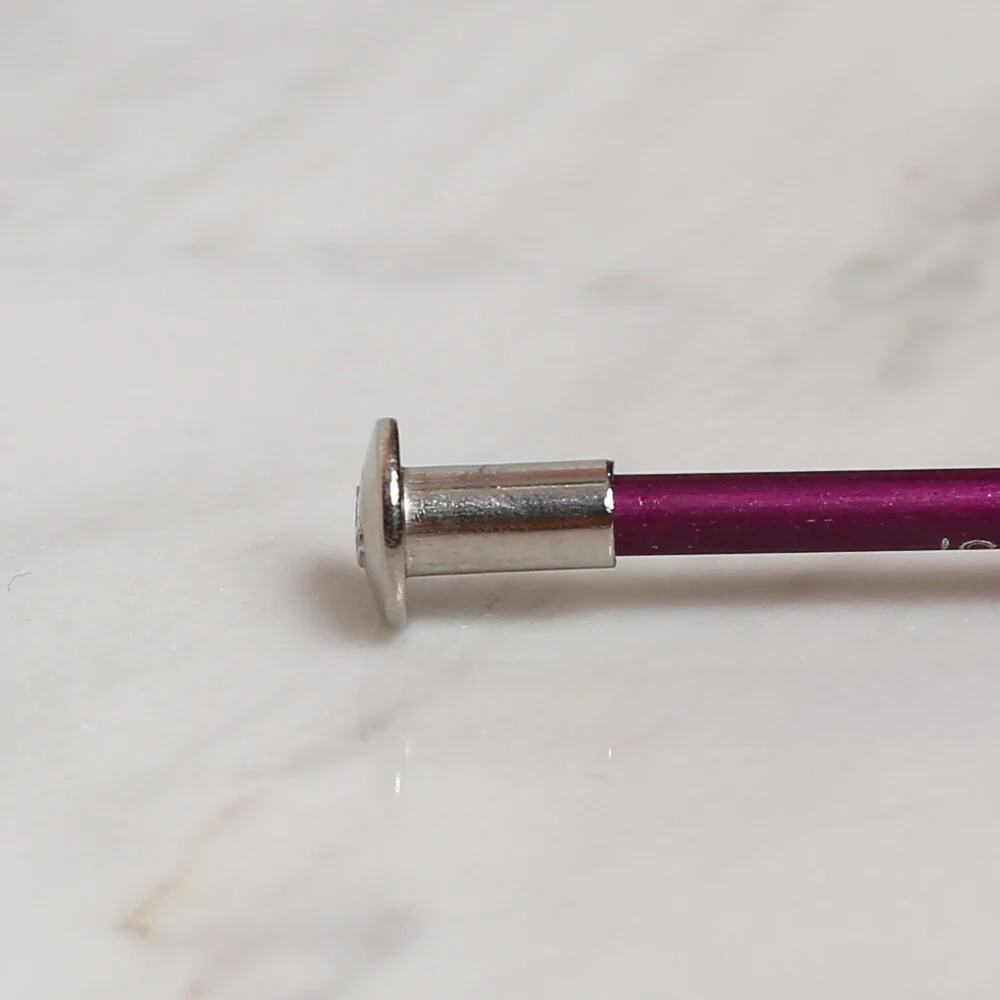 Yabalı 3mm 35 cm Crochet Hook with Measure, Purple - YBL-348 - Image 4