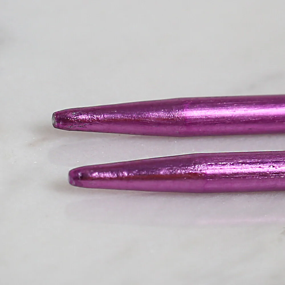 Yabalı 3mm 35 cm Knitting Needle with Measure, Purple - YBL-347 - Image 4