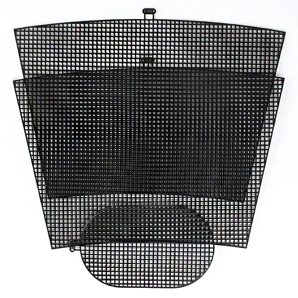 Yabalı 40x26 cm Plastic Purse Canvas, Black - Image 2