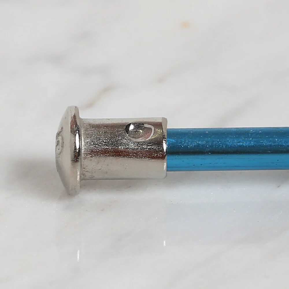 Yabalı 4.5mm 35 cm Crochet Hook with Measure, Blue - YBL-348 - Image 3