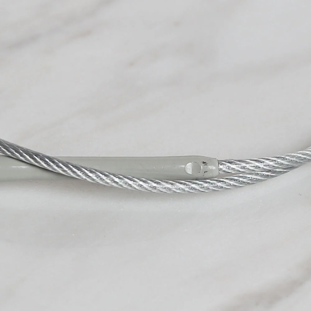 Yabalı 4.5mm 60 cm Steel Cable Tunisian/Afghan Knitting Needle - YBL - 345 - Image 3