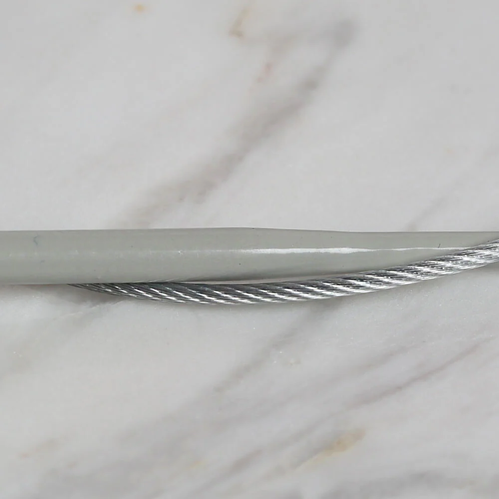 Yabalı 4mm 60 cm Steel Cable Tunisian/Afghan Knitting Needle - YBL - 345 - Image 4