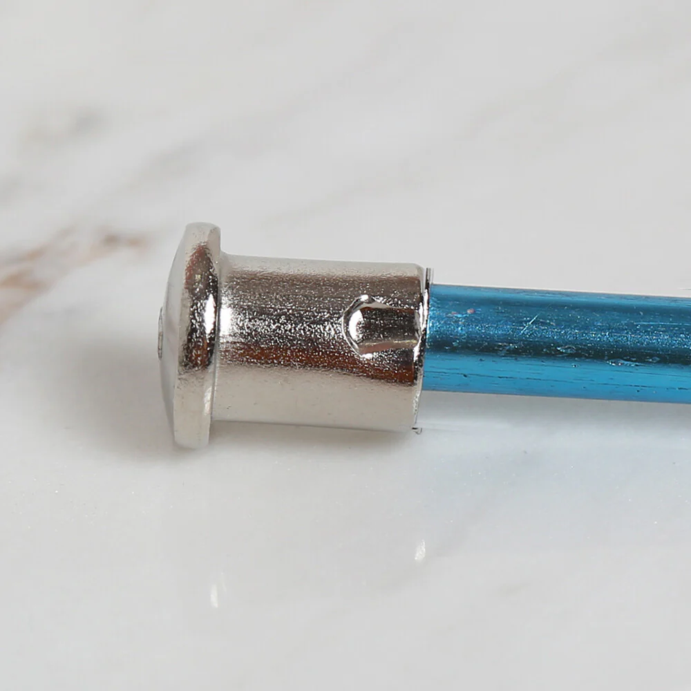 Yabalı 5mm 35 cm Crochet Hook with Measure, Blue - YBL-348 - Image 3
