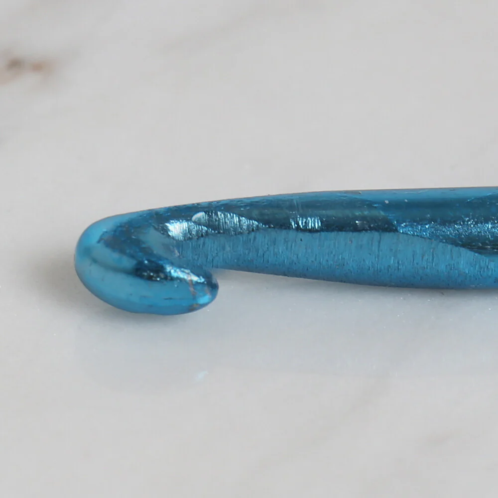 Yabalı 5mm 35 cm Crochet Hook with Measure, Blue - YBL-348 - Image 4