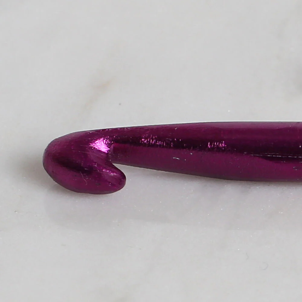 Yabalı 5mm 35 cm Crochet Hook with Measure, Purple - YBL-348 - Image 3