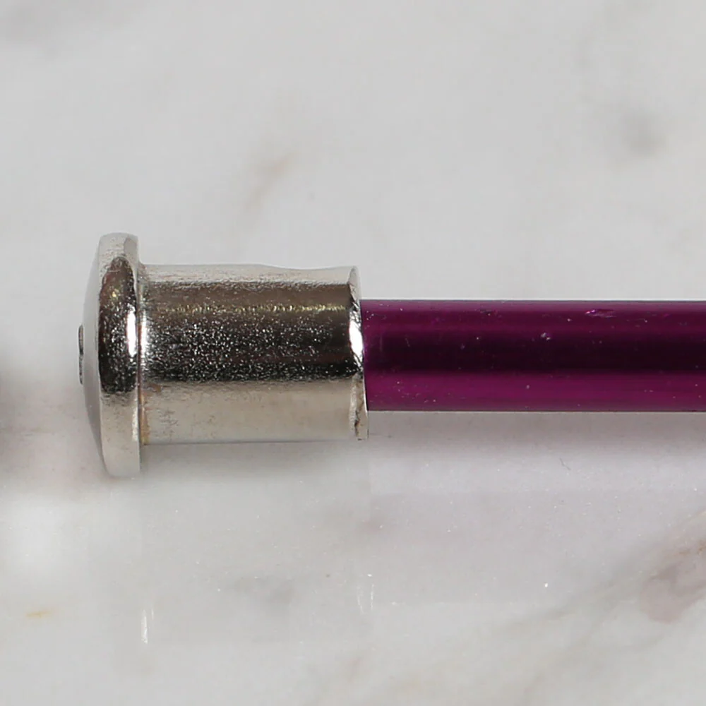 Yabalı 5mm 35 cm Crochet Hook with Measure, Purple - YBL-348 - Image 4